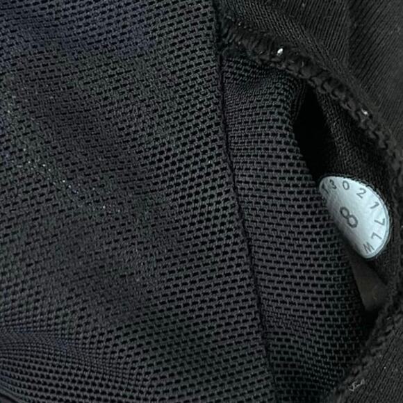 Lululemon Racerback Tank Top Women’s Heather Gray Charcoal 8 Logo Run Stretch - Picture 5 of 5